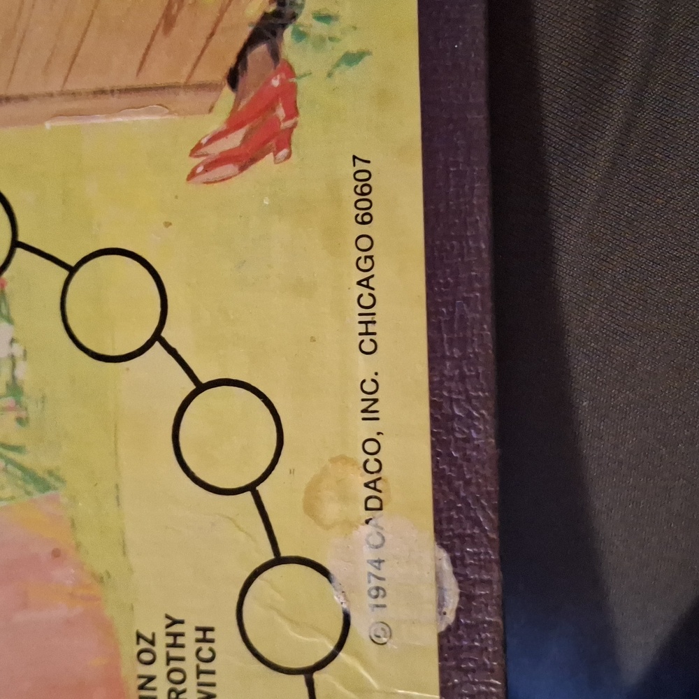 Wizard of Oz board game board only Vintage 1974 - Picture 6 of 8
